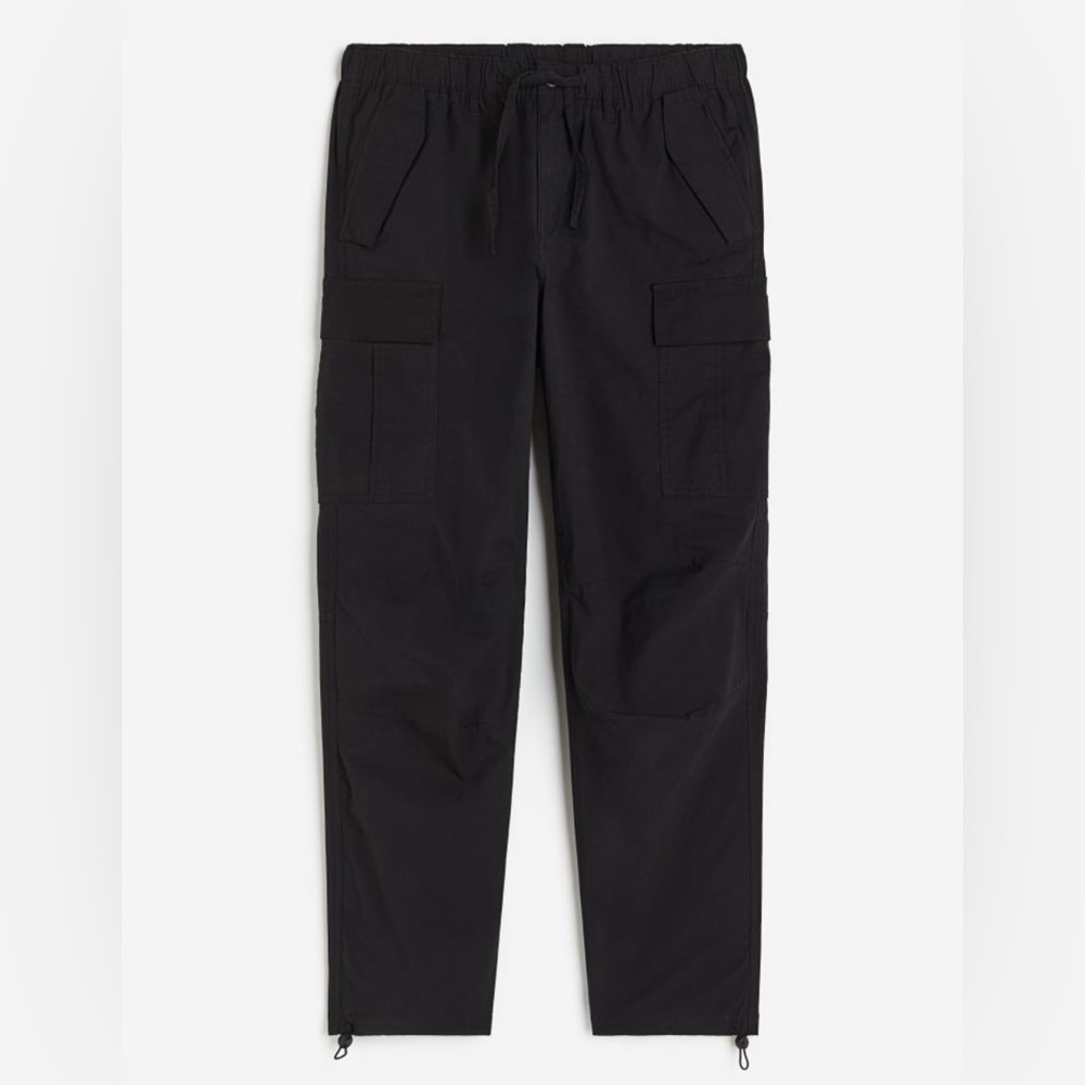 Black Cargo Pants